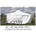 Party Tents Direct 20x40 White Outdoor Pole Tent Side Walls ONLY   